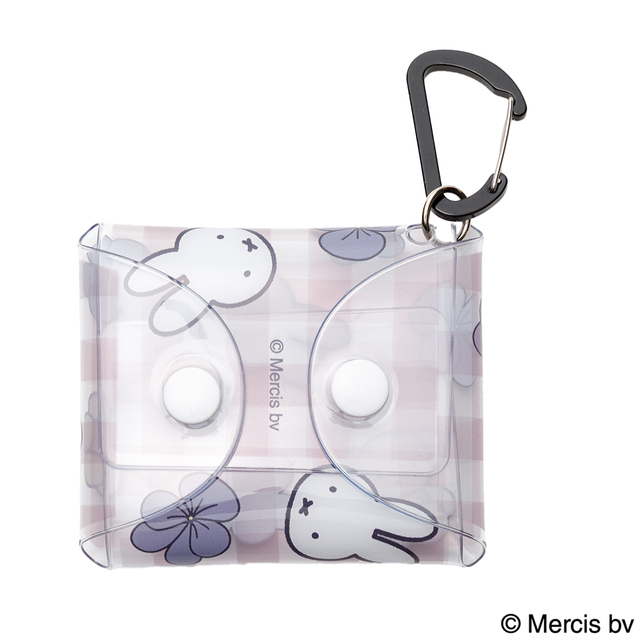 「クリアマルチケース（ミッフィー sweets&violet）」799円（税込）