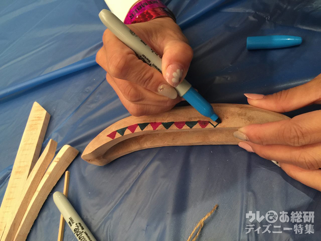 頑張ってカヌー作ってます その2