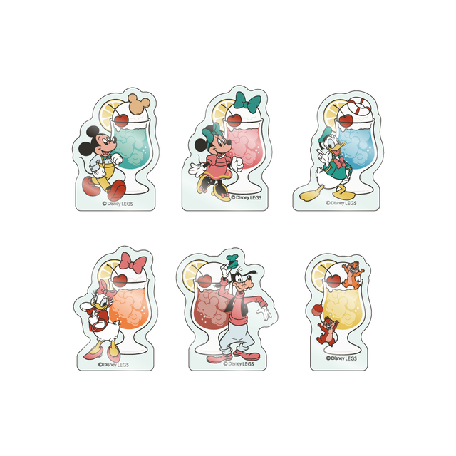 アクリルミニフィギュア（ランダム6種） 880円｜「ミッキー＆フレンズ」OH MY CAFE