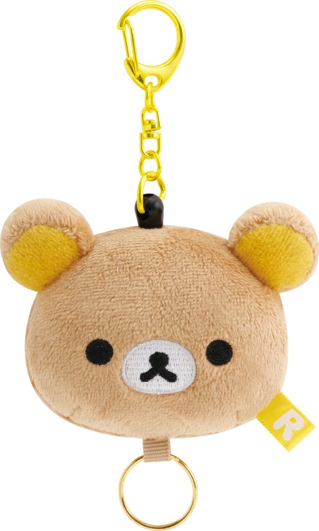 【リラックマ新商品】「ぬいぐるみリールキーホルダー」リラックマ　1,760円