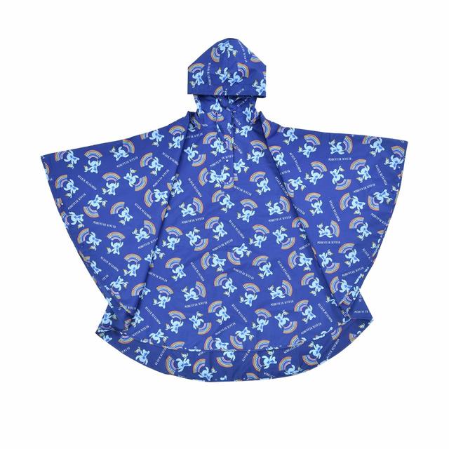 ポーチ付きレインポンチョ 4620円