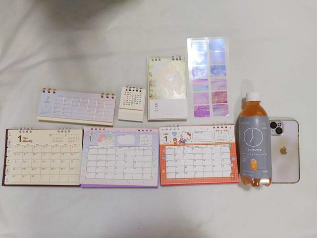 サイズ感の目安に、500mlペットボトルを置いてみました