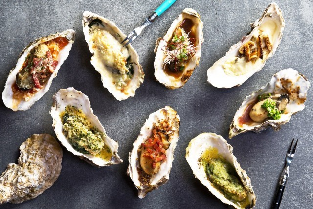 見た目も美しい「ロックフェラー」「カークパトリック」「キルパトリック」などバラエティに富んだ焼牡蠣