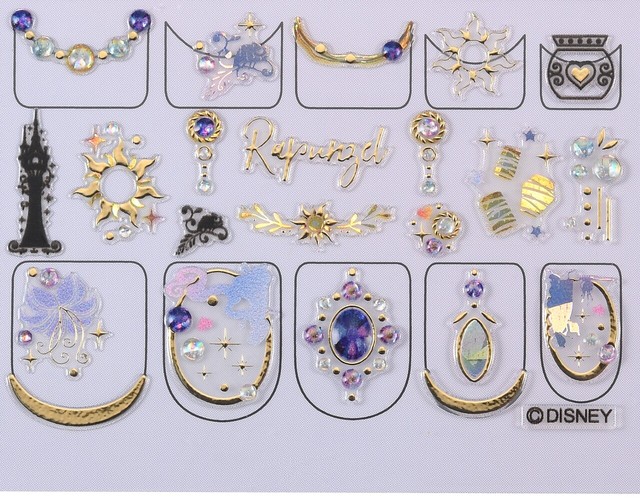 ネイルシール‗塔の上のラプンツェル