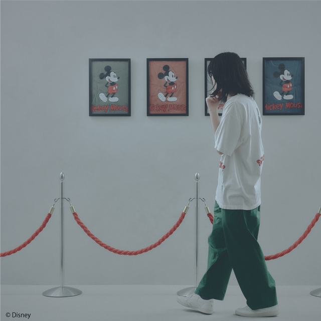 【Disney / ディズニー】別注 〈ミッキーマウス〉Tシャツ金額 6,490円(税込み)