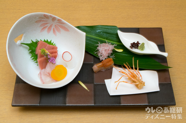 お造り盛り合わせ｜ゆうがお（10,000円）｜花 Hana｜ディズニーアンバサダーホテル