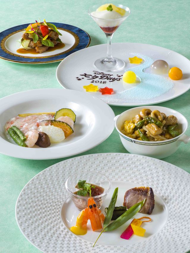 シルクロードガーデン「“ディズニー七夕デイズ”ランチコース」