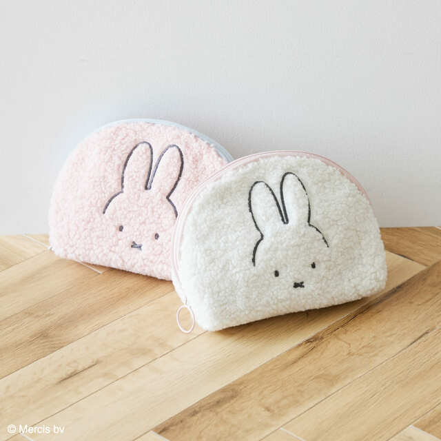 【Green Parks miffyコレクション】miffy/ボアラウンドポーチ ￥2,990