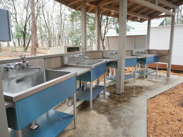 BBQ用テントスペース