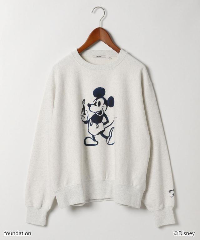 MICKEY/CHALKBOY 裏毛プルオーバー　6,600円(税込)｜niko and ...（ニコアンド）Disneyスペシャルコレクション