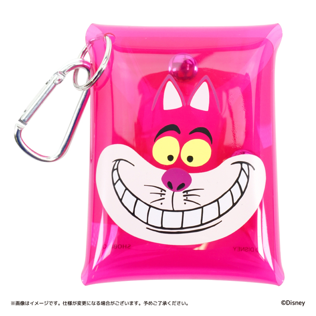 チェシャ猫・クリアマルチポーチ（880円）