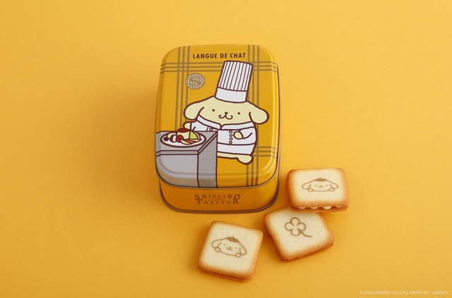 【資生堂パーラー×サンリオ】「ラング ド シャ ブラン ポムポムプリン」1,296円