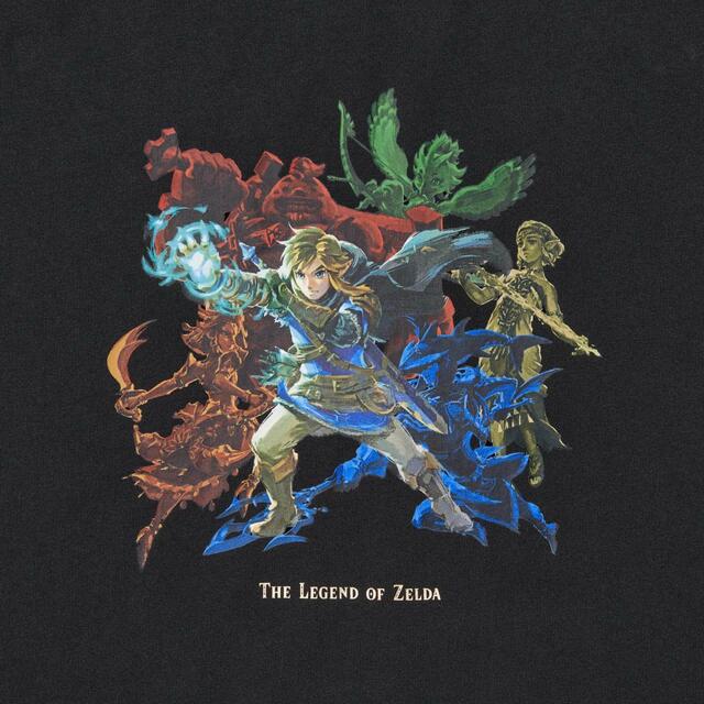 ユニクロ UT「ゼルダの伝説 ティアーズ オブ ザ キングダム」半袖・レギュラーフィット ¥1,500