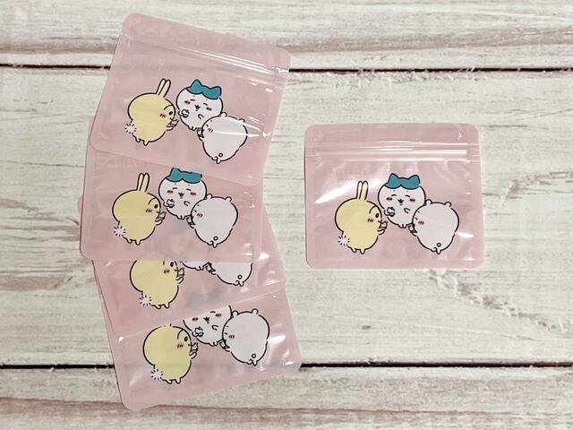 【ちいかわ100円雑貨】ピンクはなんとかバニア編からのワンシーンです！