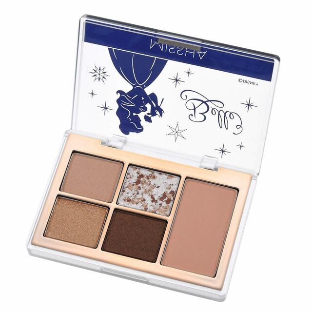 【MISSHA】ベル アイシャドウ・チーク イージーフィルターシャドウパレット ブラウン ホリデー 2,860円