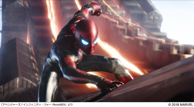 スパイダーマン｜『アベンジャーズ／インフィニティ・ウォー』