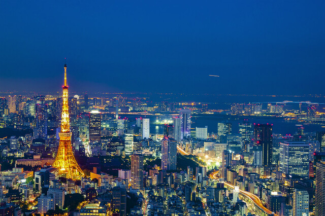 日本夜景遺産認定地:六本木ヒルズ展望台「東京シティビュー」