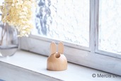 【ミッフィー新作木製雑貨】「ミッフィー ペンスタンドTYPEⅡ」1,650円／穴の直径が以前よりもわずかに大きくなり、少し太めのペンも入るようになりました！