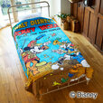 わた入りポスターアートブランケット ￥8,800｜昭和西川ディズニー寝具「Dive in Disneyシリーズ」