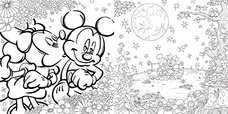 大人ディズニー 素敵な塗り絵レッスンブック