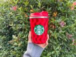 【スターバックスコーヒー　ホリデー2024ステンレスタンブラーレッド355ml】ホリデーカラーでクリスマスまでのワクワクが高まります