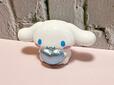 【ぷっくりバルーンマスコット サンリオキャラクターズ】「4．シナモロール」ほかのキャラクターよりも少し小さめのサイズ感で、シナモンらしいかわいらしさがしっかり再現されています♪