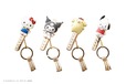 【サンリオ】「バッグキークリップ サンリオキャラクターズ」各3,740円（税込み）