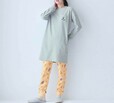 レディース肌側綿フリースチュニックパジャマ(選べるキャラクター)|¥4,990 (税込)