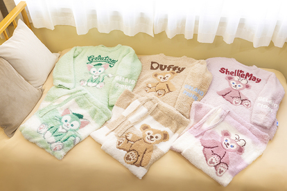 ディズニー】激かわ＆着心地も最高～!!「ダッフィー×ジェラピケ」神