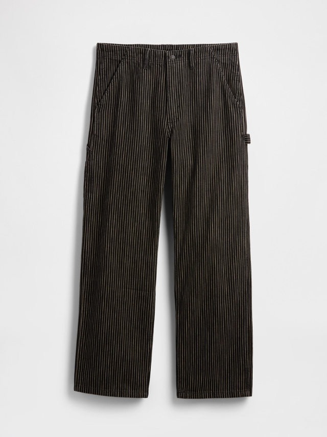 ナイトメアー・ビフォア・クリスマス / リラックス ストレート カーペンターパンツ 12,900円【「ナイトメアー・ビフォア・クリスマス」のGap × Disneyコレクション】