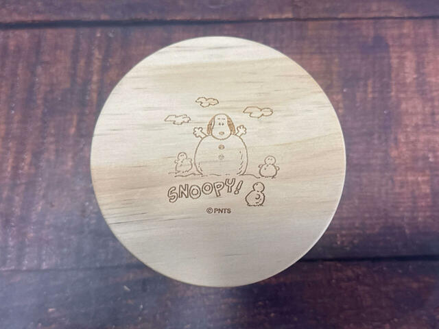 「スヌーピー　クリスマス　バンブーコンテナ」税込878円