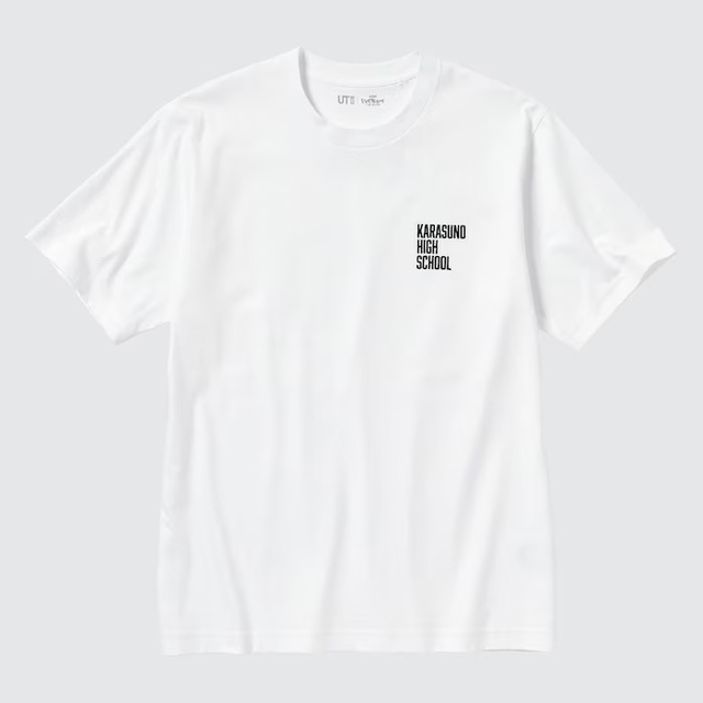 劇場版 ハイキュー!! UT（半袖・レギュラーフィット） ¥1,500｜ユニクロ