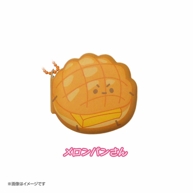 むぎゅっとぷにメモストラップ／メロンパンさん