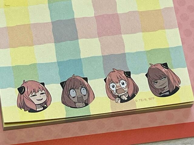 【Seria（セリア）】表情豊かなアーニャのイラストがなんともキュート！みてるだけで癒されます♪