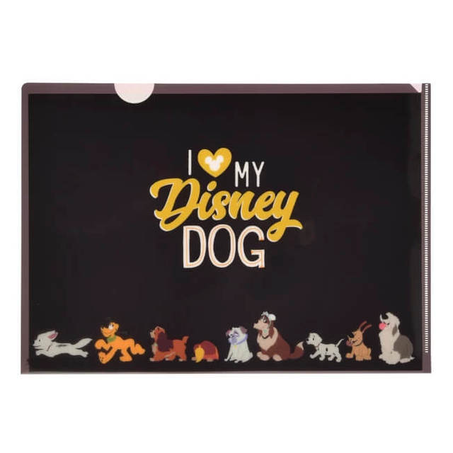 ディズニーキャラクター クリアファイル DOG DAY 2022 550円