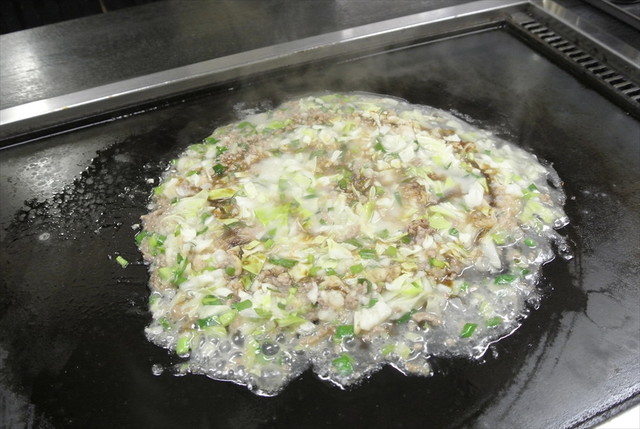 【浜作もんじゃ会館】餃子もんじゃ