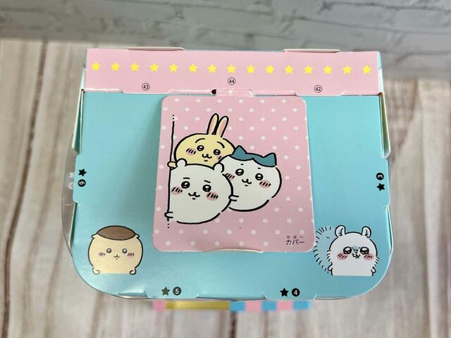 【最新付録 ちいかわガシャポン】上部にはモモンガとくりまんじゅうもいます！