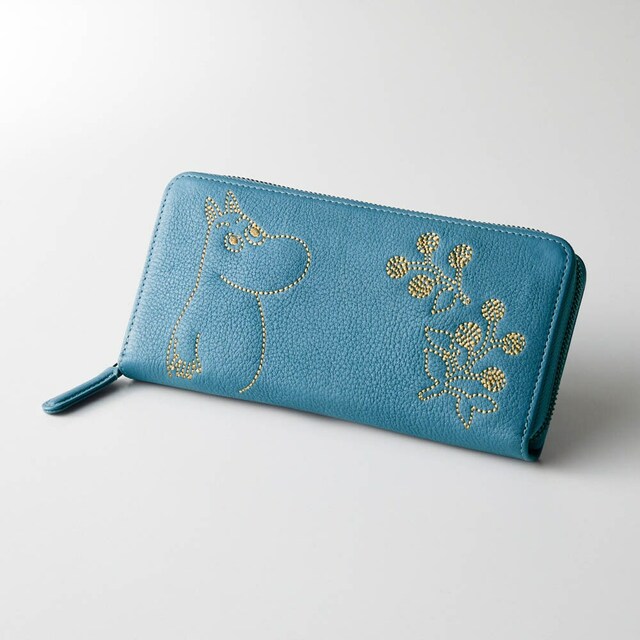 genten レザー長財布 「ムーミン」｜￥32,800 （税込）