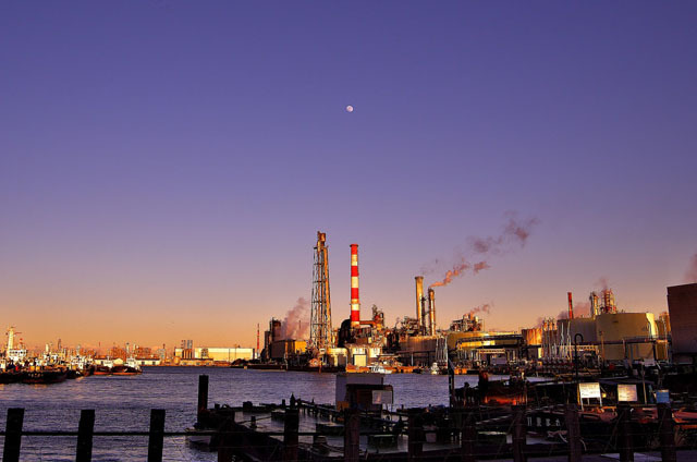 撮影地：水江運河前 / カメラ：PENTAX K-30