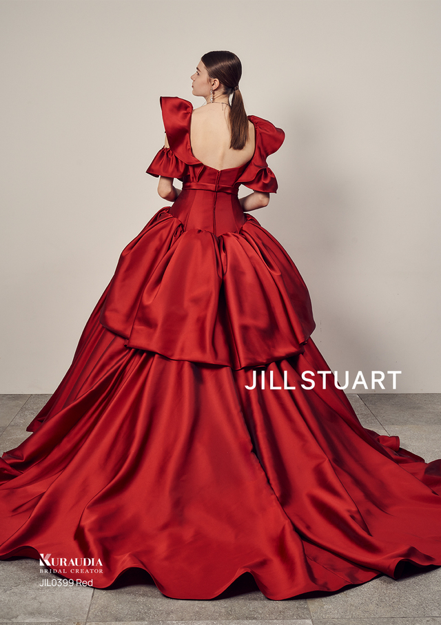 ジルスチュアート 新作ウェディングドレス　JIL-0399_Red
