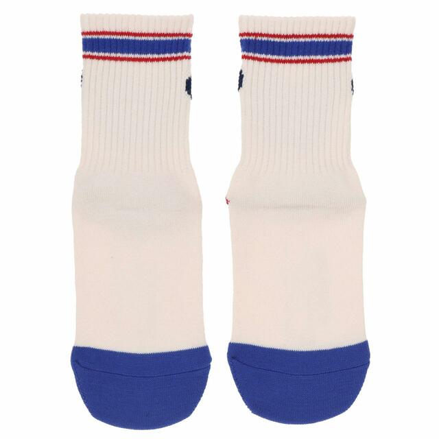 ソックス 〈CONVERSE〉|価格:1,800円|サイズ:16-18cm、19-21cm|東京ディズニーリゾート40周年“ドリームゴーラウンド”「CONVERSE」プロデュースグッズ|発売日:2023年7月10日(月)|販売店舗:東京ディズニーランド「ギャグファクトリー/ファイブ・アンド・ダイム」、東京ディズニーシー「スチームボート・ミッキーズ」