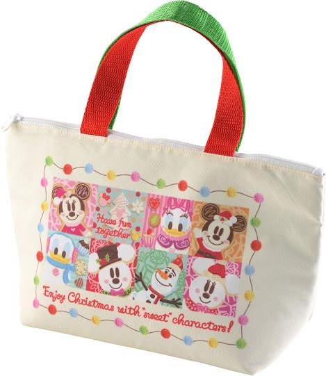 スノーマン変身した姿が可愛いスーベニアランチケース