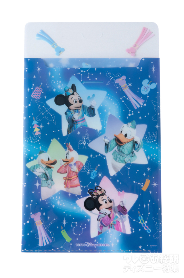クリアホルダー 360円|A4|東京ディズニーリゾート「ディズニー七夕デイズ」