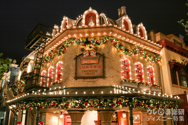 チップとデールのツリーハウス・トリート