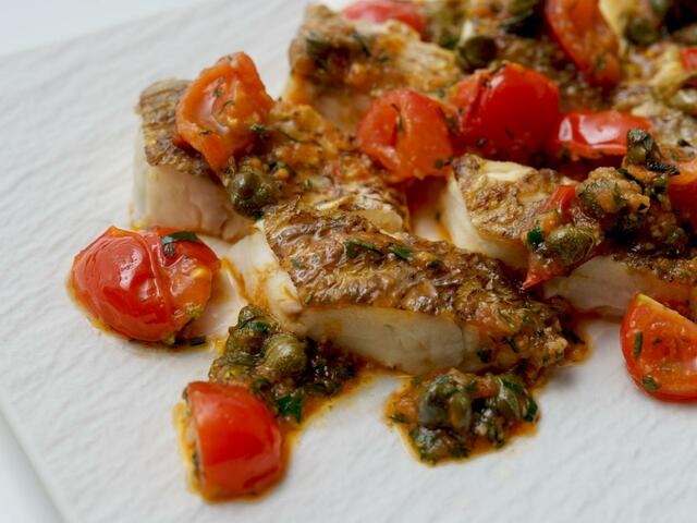 「鮮魚のポワレ」【注目のベイエリア