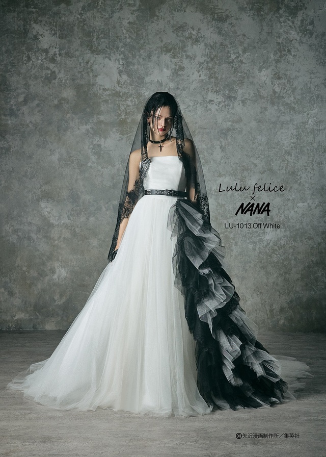 「Lulu felice×NANA」新作ウェディングドレス　LU-1013_Offwhite