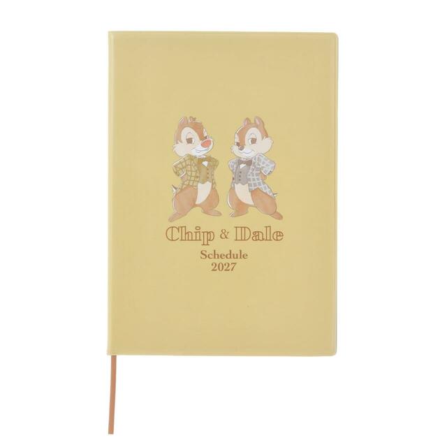 チップ＆デール 手帳・スケジュール帳 B6 CALENDAR ＆ ORGANIZER 2027 1,500円