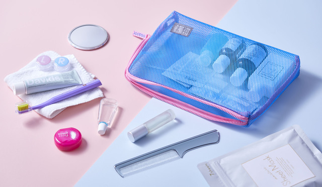 【キングジム】バッグインバッグの新タイプ「フラッティ シアー」Lサイズ：1,450円（税別）