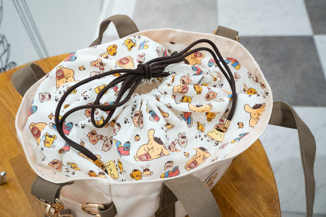 POMPOMPURIN 30th Anniversary ランチトート3,080円