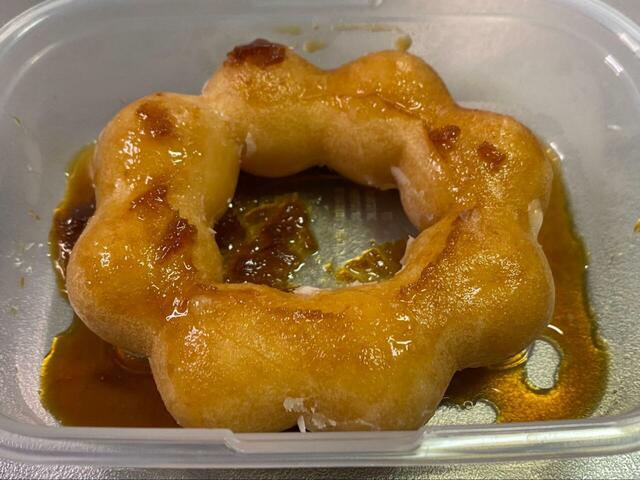 【ミスタードーナツ アレンジレシピ】出汁醤油にサッとくぐらせます